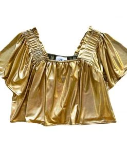 SALE Queen Of Sparkles Gold Top