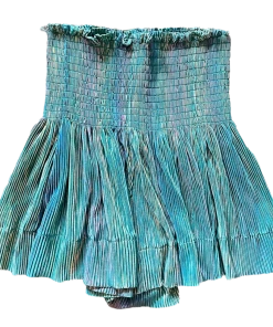 Queen Of Sparkles Teal Swing Shorts