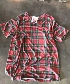 Wanderlust By Abby SALE Christmas Plaid Tee