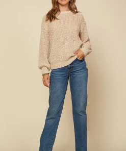 Wanderlust By Abby SALE Round Neck Sweater Top