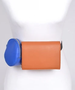 Wanderlust By Abby Double Fanny Pack Belt NEW