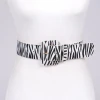 Wanderlust By Abby Zebra Wrap Belt NEW
