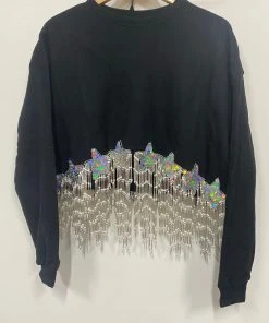 CLOTHING Queen Of Sparkles Star Dazzle Sweatshirt