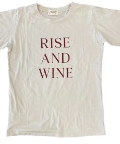 Wanderlust By Abby CLOTHING Rise And Wine Tee