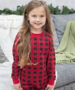 Wanderlust By Abby Kids' Oh, Christmas Trees Pajamas