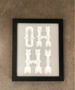 Wanderlust By Abby Erica Prints Oh Hi Framed NEW