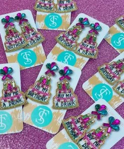 Taylor Shaye Birthday Girl Earrings