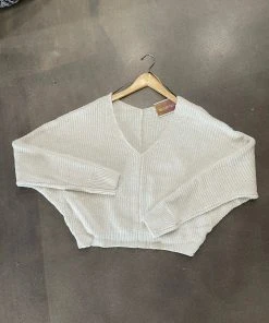 Wanderlust By Abby Soft V-Neck Sweater