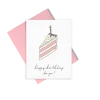 Wanderlust By Abby Birthday Slice Card