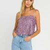 Wanderlust By Abby Fringed Cami Top