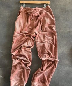 Wanderlust By Abby SALE Velvet Ribbed Joggers