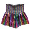 CLOTHING Queen Of Sparkles Rainbow Swing Shorts