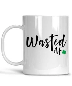 Wanderlust By Abby NEW Wasted AF Mug