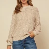 Wanderlust By Abby SALE Round Neck Sweater Top