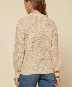 Wanderlust By Abby SALE Round Neck Sweater Top
