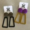 Wanderlust By Abby Rectangle Earrings NEW