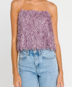 Wanderlust By Abby Fringed Cami Top