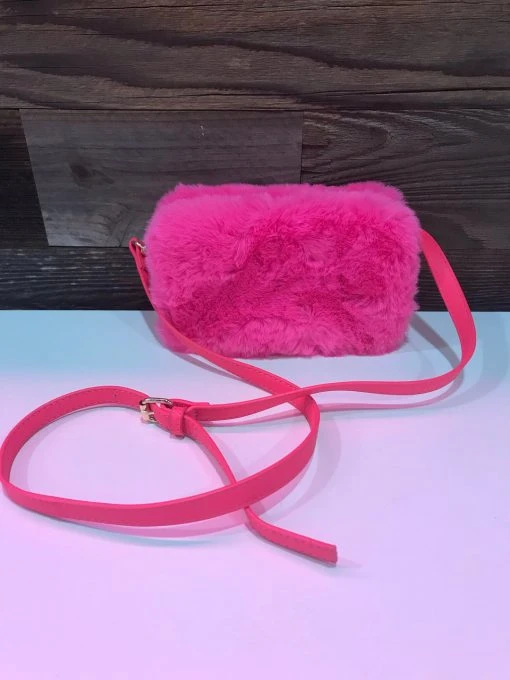 Wanderlust By Abby ACCESSORIES Fuzzy Crossbody