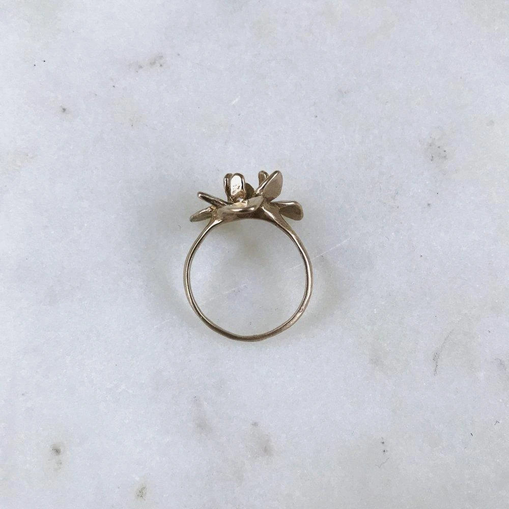 Mimosa Handcrafted Mimosa Iris Ring JEWELRY 5 Mimosa Handcrafted Mimosa Iris Ring JEWELRY