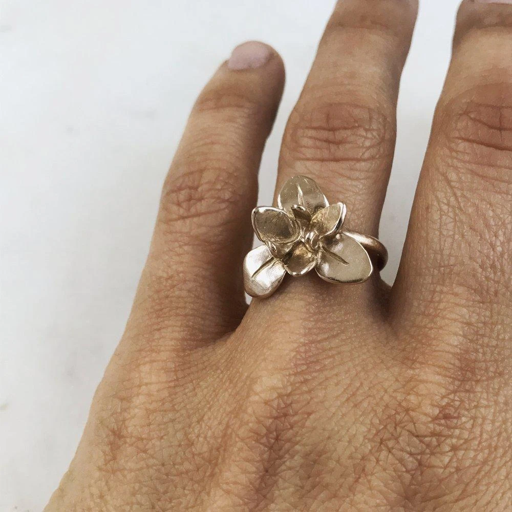 Mimosa Handcrafted Mimosa Iris Ring JEWELRY 6 Mimosa Handcrafted Mimosa Iris Ring JEWELRY