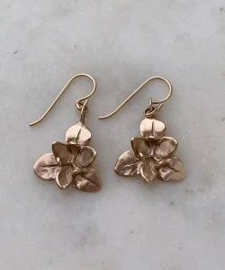 Mimosa Handcrafted Mimosa Iris Earrings