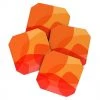 Wanderlust By Abby NEW June Journal Abstract Warm Color Shapes Coaster Set