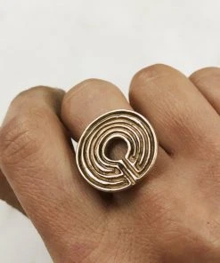 Mimosa Handcrafted Mimosa Labyrinth Ring
