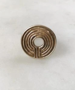 Mimosa Handcrafted Mimosa Labyrinth Ring