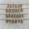 NEW Mimosa Handcrafted Alphabet Letters