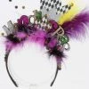 Wanderlust By Abby NEW Mardi Gras Headband