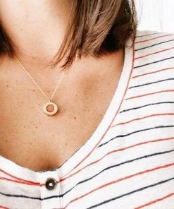 Mimosa Handcrafted Mimosa Essential Oil Diffuser Necklace