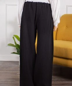 Wanderlust By Abby NEW Gauze Waist Tie Pants