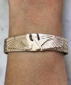 Mimosa Handcrafted Mimosa Petite Pelican Cuff Bracelet NEW
