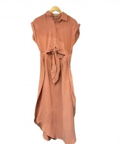 Wanderlust By Abby Dark Mauve Cutout Midi Dress