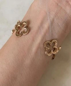 Mimosa Handcrafted JEWELRY Mimosa Quatrefoil Cuff