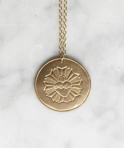 Mimosa Handcrafted Mimosa Sacred Heart Pendant NEW