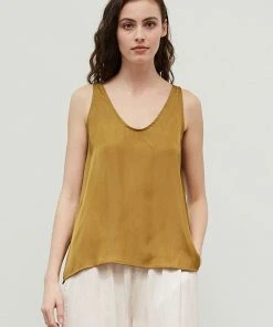 Wanderlust By Abby NEW Basic Satin Tank