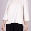 Wanderlust By Abby NEW Scuba Modal 3/4 Sleeve Top
