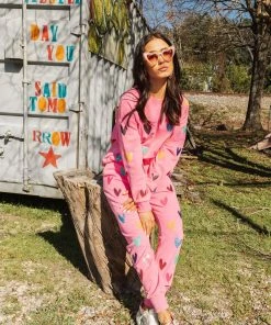 Queen Of Sparkles QOS Heart This Sweatshirt NEW