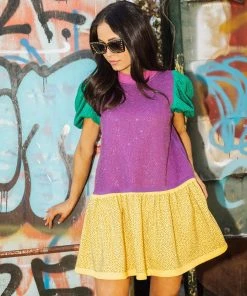 Queen Of Sparkles NEW QOS Mardi Gras Rhinestone