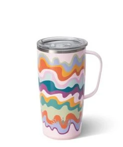 Wanderlust By Abby DRY GOODS Swig Art Travel Mug