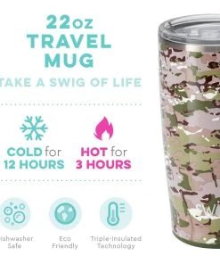 Wanderlust By Abby Travel Mug- Duty Calls (22oz) NEW