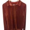 Wanderlust By Abby Velvet Button Down Collared Shirt