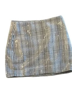 Wanderlust By Abby Sequin Plaid Mini Skirt SALE