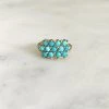 Mimosa Handcrafted JEWELRY Mimosa 13-Stone Turquoise Ring