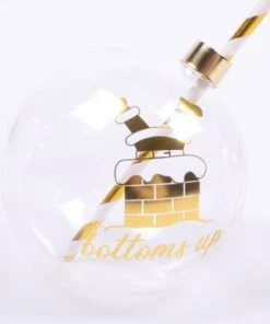 Wanderlust By Abby Clear Christmas Ornament Glasses