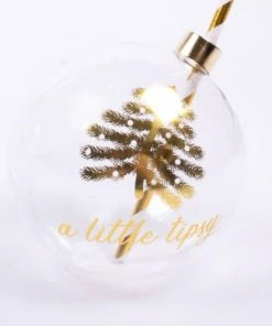Wanderlust By Abby Clear Christmas Ornament Glasses