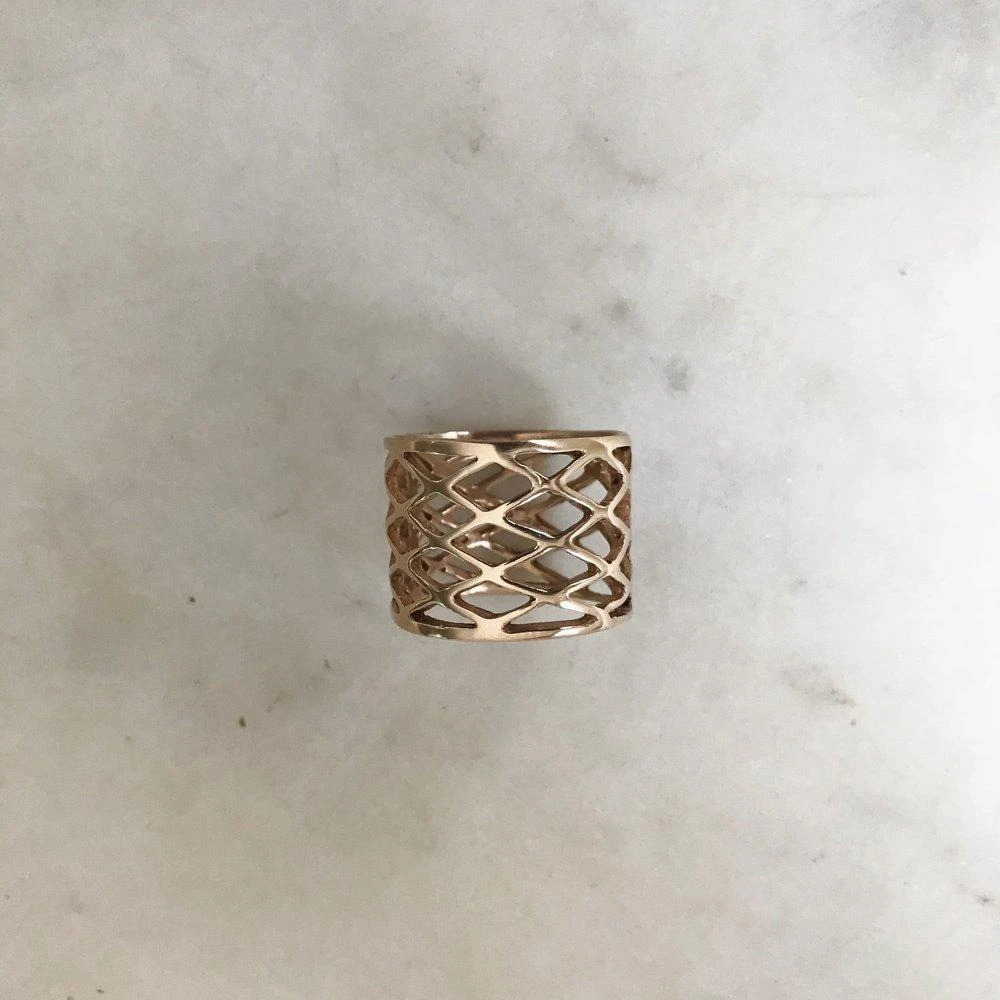 Mimosa Handcrafted Mimosa Window Ring JEWELRY 3 Mimosa Handcrafted Mimosa Window Ring JEWELRY