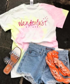 Wanderlust By Abby Wanderlust Logo Tee