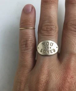 Mimosa Handcrafted JEWELRY Mimosa You Are Loved Ring